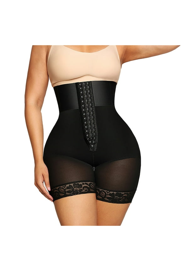Shapewear Panties For Women Butt Lifting Shapewear Tummy Control Panties With Zipper Body Shaper Shorts Shaping Underwear