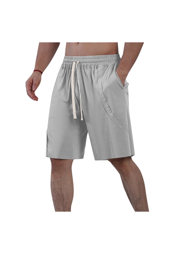 Soft Men's Shorts Mens Casual Fitness Sports Shorts Loose Mens Summer Rough Edge Wear With Running Training Basketball Comfy Beach Sweat Shorts