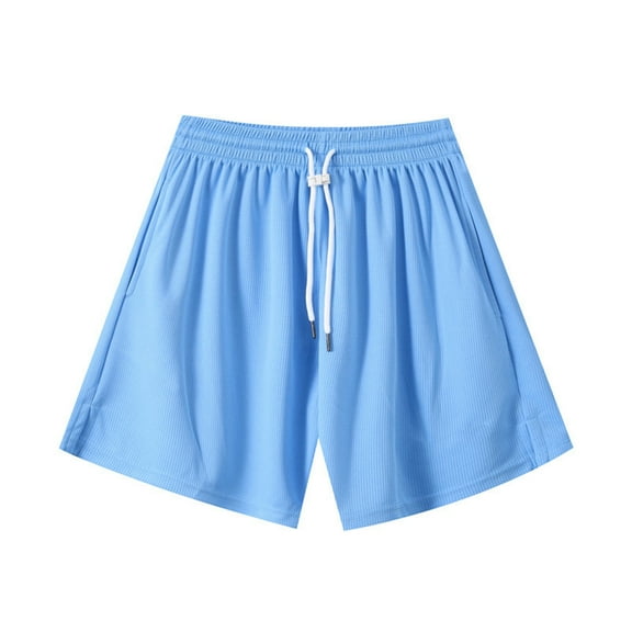 Youmylove Soft Men's Shorts Mens Summer Outdoor Sports Shorts Fashionable Home Casual Breathable Shorts Casual Track Shorts