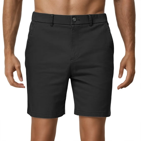 Youmylove Soft Mens Shorts Men's Fashion Casual Golf Shorts Stretch Dress Basic Shorts Classic-Fit Shorts With Pockets Athletic Casual Shorts