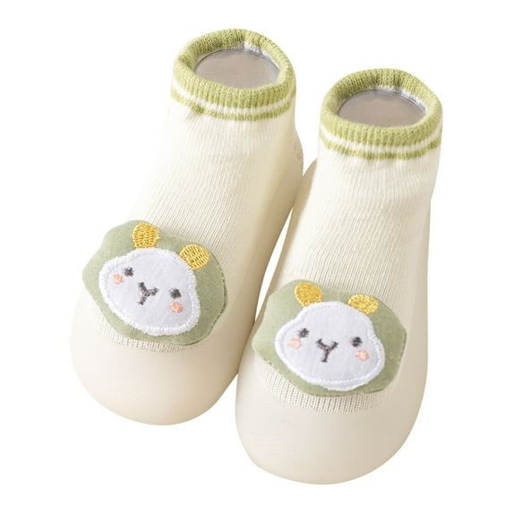 Youmylove Spring Summer Children Infant Toddler Shoes Boys Girls Socks Shoes Thin And Breathable Elastic Cartoon Pattern Newborn Simple Footwear