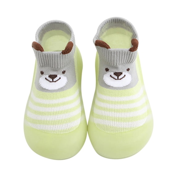 Youmylove Spring Summer Cute Toddler Shoes Breathable Soft Rubber Sole Shoes Indoor And Outdoor Floor Socks Non- Socks Shoes Lovely Footwear