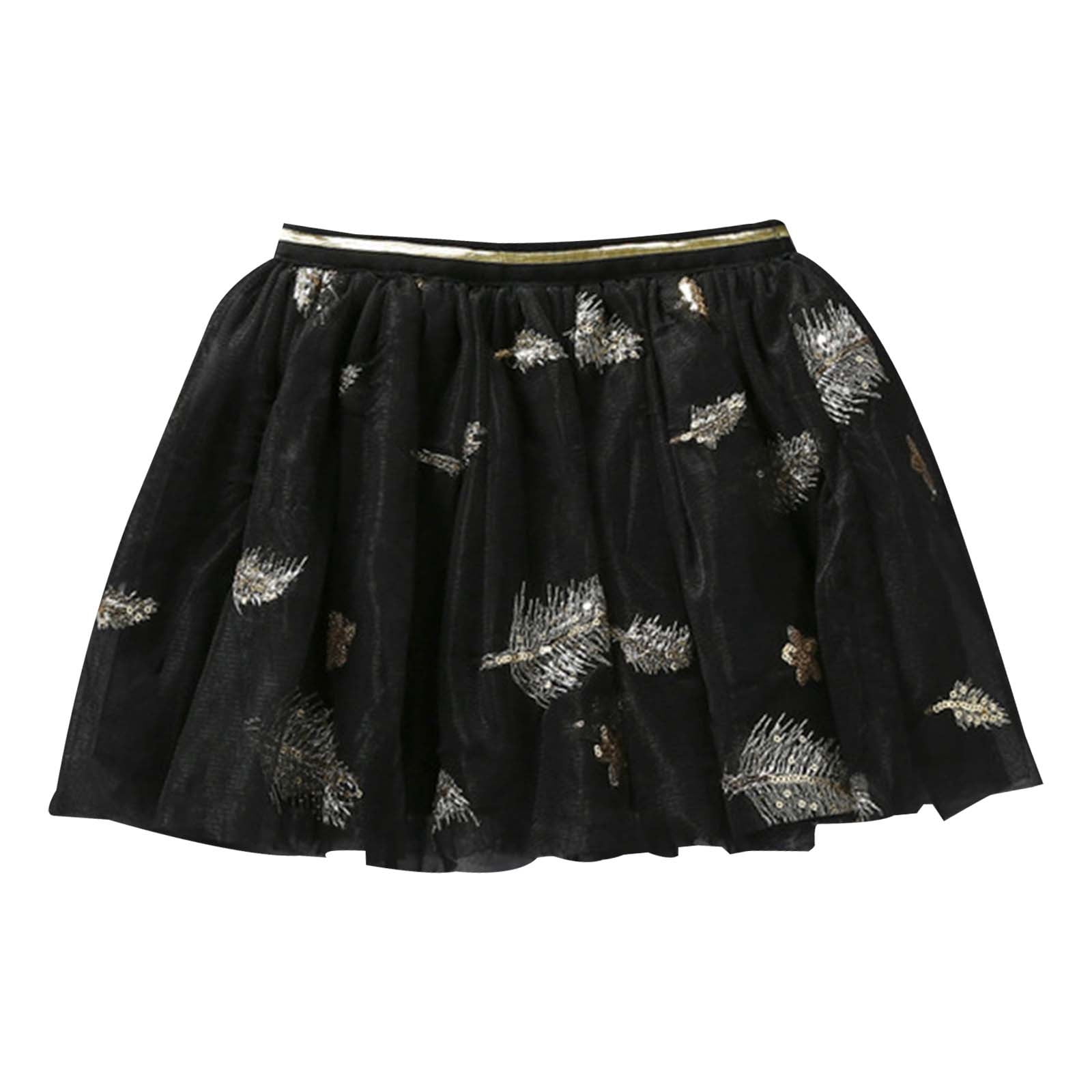 KIDS DOUBLE LAYER FRILL SKIRT LOVE ON THE WING