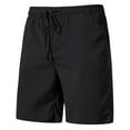 thumbnail image 1 of Youmylove Stylish Mens Shorts Men's Solid Color Sports Casual Shorts Loose Fitting Running Training Jogging Shorts Casual Hiking Shorts, 1 of 5
