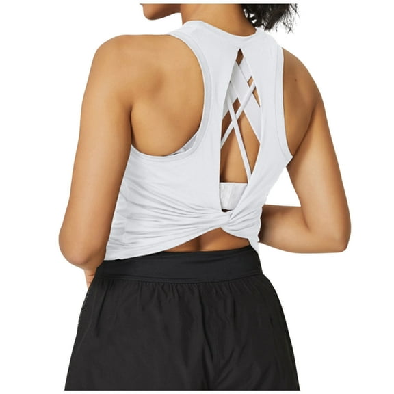 Youmylove Summer Tops For Women Workout Tank Tops Loose Fit Muscle Tanks Sleeveless Shirts Pack For Yoga Running Exercise Gym Going Out Summer Top