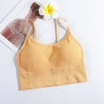 thumbnail image 1 of Youmylove Tank Camis Bra Women Full-coverage Strap Stretch Cotton Camisole With Built In Padded Shelf Bra Small Color A Breathable Brassiere, 1 of 4