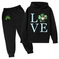 thumbnail image 1 of Youmylove Toddler Boy Pants Set Sweatshirt Joggers Sweatsuit Kids Hoodie Sweatshirt And Sweatpants Pullover Hoodie Set Tracksuit 2 Piece Outfits Little Kids Outfits Fall Winter Set, 1 of 4