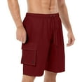 thumbnail image 1 of Youmylove Trendy Mens Shorts Men's Swimming Trunks With Mesh And Beach Board Shorts With Pockets Fashion Stretch Shorts, 1 of 6
