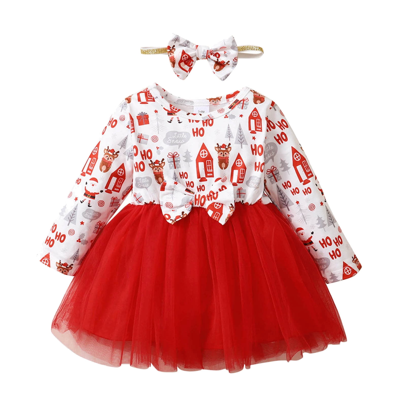 2-Piece Christmas Princess Outfit