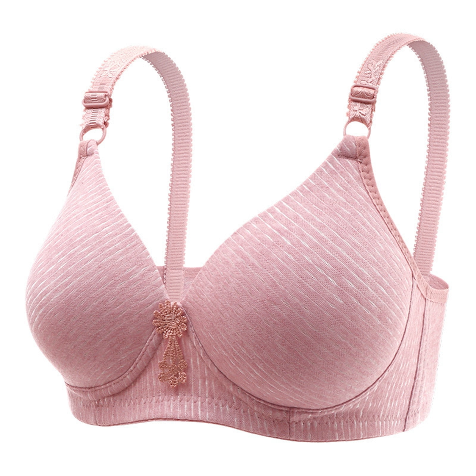 Youmylove Women Bra Enhancing Push Up Bra For Lift And Side Control Lightweight Summer