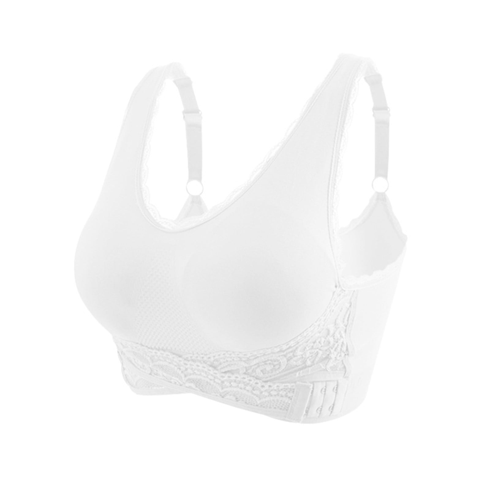 Youmylove Women Bra Lady Comfy Corset Bra Front Side Buckle Lace Bras