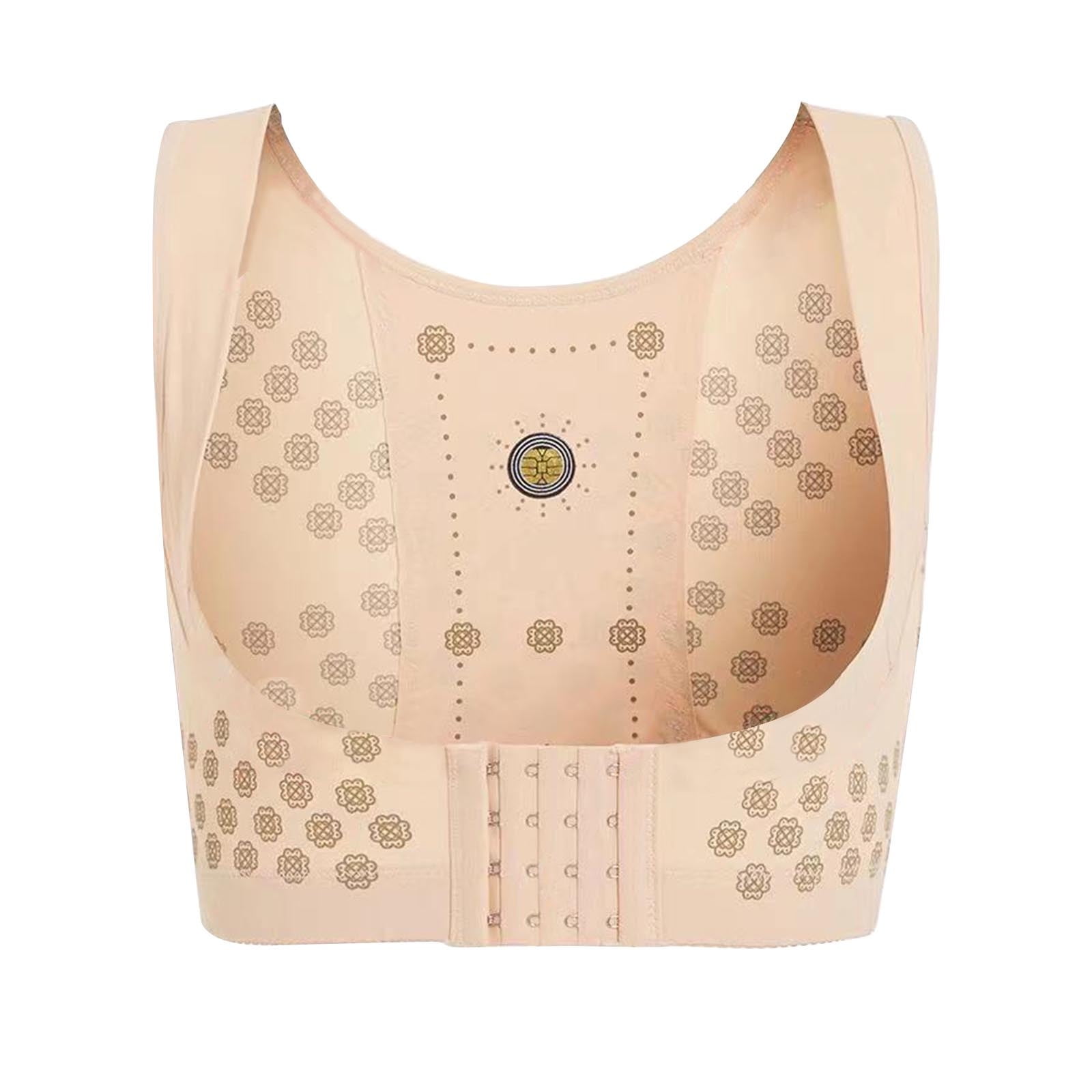 Youmylove Women Bra Plus Size Bust Support Vest Postpartum Breast Lift Back Support And Posture