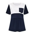 thumbnail image 1 of Youmylove Women Maternity Casual Short Sleeve O-neck Nursing T-Shirt Tee Shirts Top For Breastfeeding Pregnant, 1 of 8