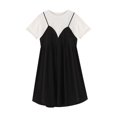 thumbnail image 1 of Youmylove Women Maternity Dress Leisure Short Sleeve MIDI Style Maternity Dresses Photoshoot Baby Shower Pregnancy Clothes, 1 of 9