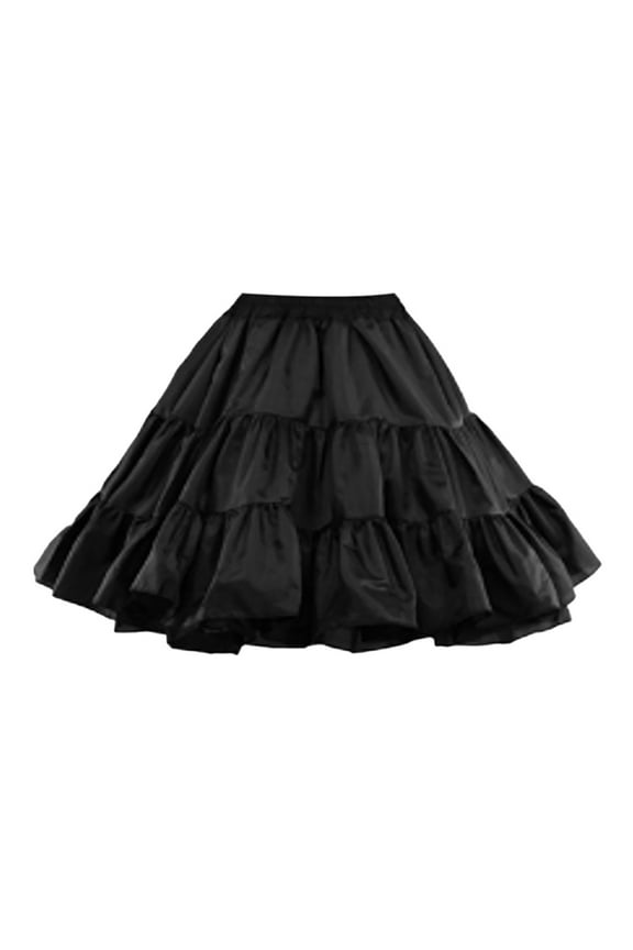 Women Petticoat 2 Adjustable Hoop Skirt Lace Short Underskirt For Dress Fashion Gothic Style Vintage Hallowmas Party Clothes