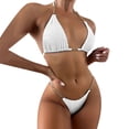 thumbnail image 1 of Youmylove Women Swimwear Sexy Chain Padded Bikini Set Beachwear Swimwear V-Neck Swimsuit With Removable Cups Female Beachwear, 1 of 6