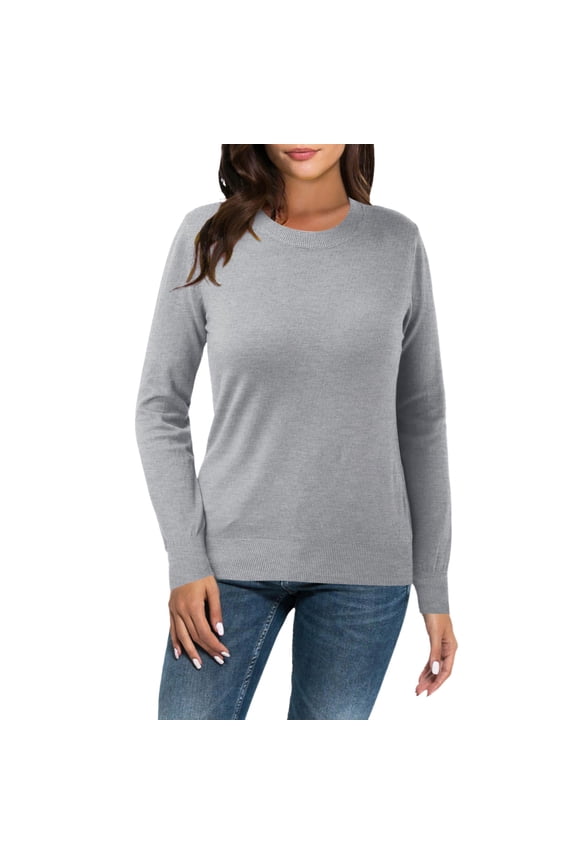 Women Bottoming Shirt Slim Casual Solid Color O-Neck T-Shirts Thermal Knitted Long Sleeved Tops