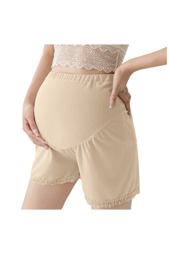 Women's Over The Bump Maternity Panties High Waist Full Coverage Pregnancy Underwear Comfortable