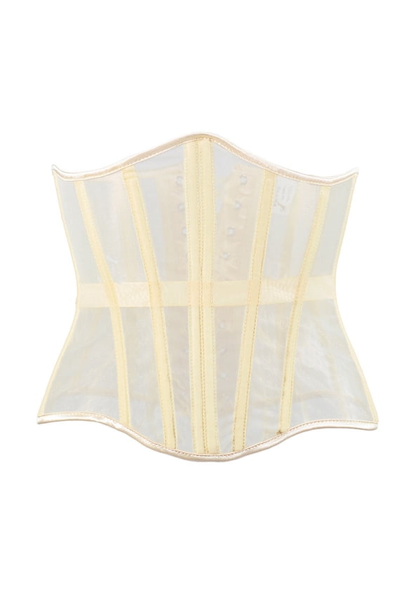 Women's Steel Boned Corset Short Torso Heavy Truly Waist Training Underbust Corsets Womens Waist Training Corsets Shaper Body Shaper