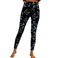 thumbnail image 1 of Youmylove Womens Plus Size Leggings Casual Fashion Tight Sports Yoga Pants Colorful Flower Butterfly Print Leggings, 1 of 4
