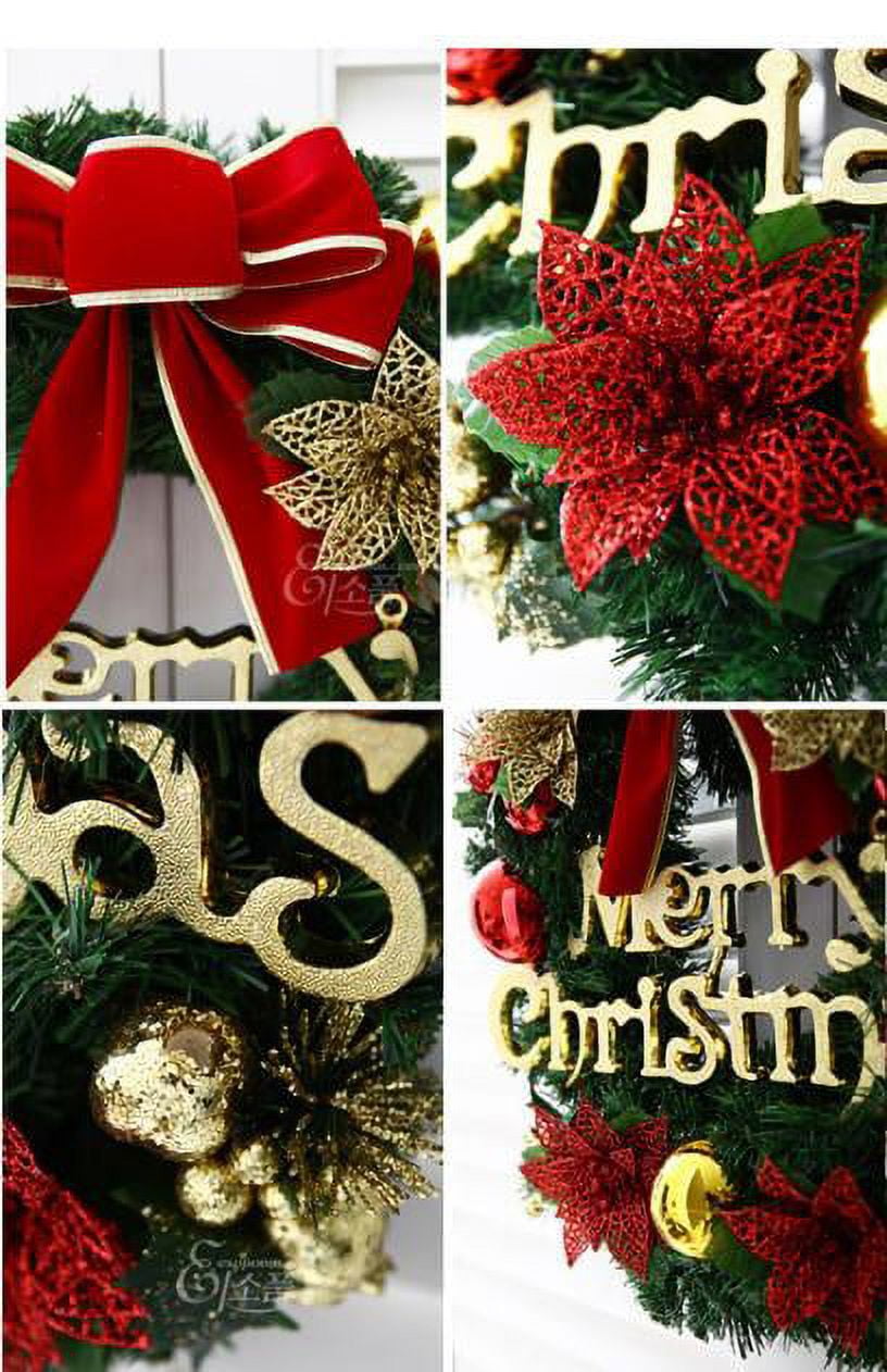 Youmylove Wreath Decoration Merry Door Christmas Wall Party Garland