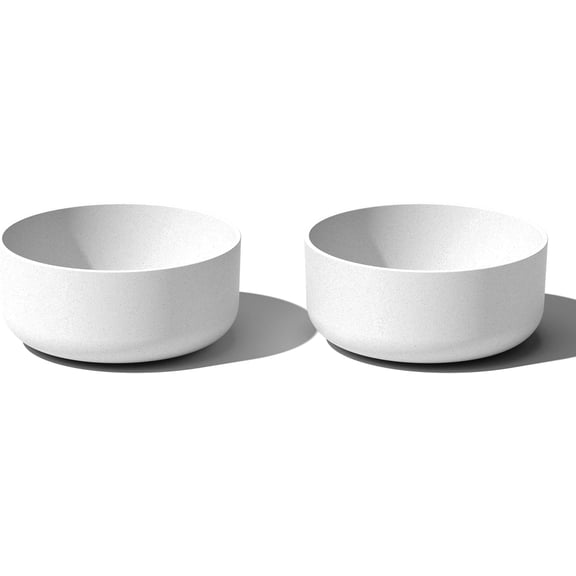 YounGG Mason Series Kona Bowl Planter - Round Planter for Indoor or Outdoor Tabletop/Balcony | Durable Plastic-Stone Composite Material | Modern Dcor for Flowers, Succulents, Small Plants