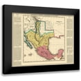 thumbnail image 1 of Young 18x15 Black Modern Framed Museum Art Print Titled - Internal Provinces Mexico - Young 1822, 1 of 5