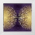 thumbnail image 1 of Young, Abby 12x12 White Modern Wood Framed Museum Art Print Titled - Sunburst Gold on Purple II, 1 of 4