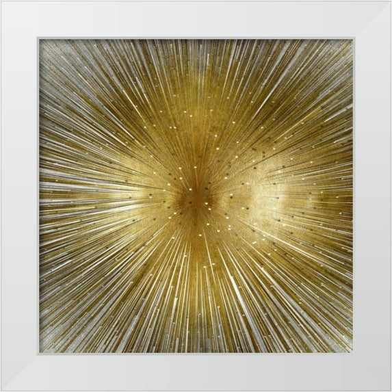 Young, Abby 15x15 White Modern Wood Framed Museum Art Print Titled - Radiant