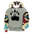 thumbnail image 1 of Young Adult Fashion Black Hoodie Men Baggy Casual Stylish Fall Plus Size Oversized Long Sleeve Lightweight 2025, 1 of 2