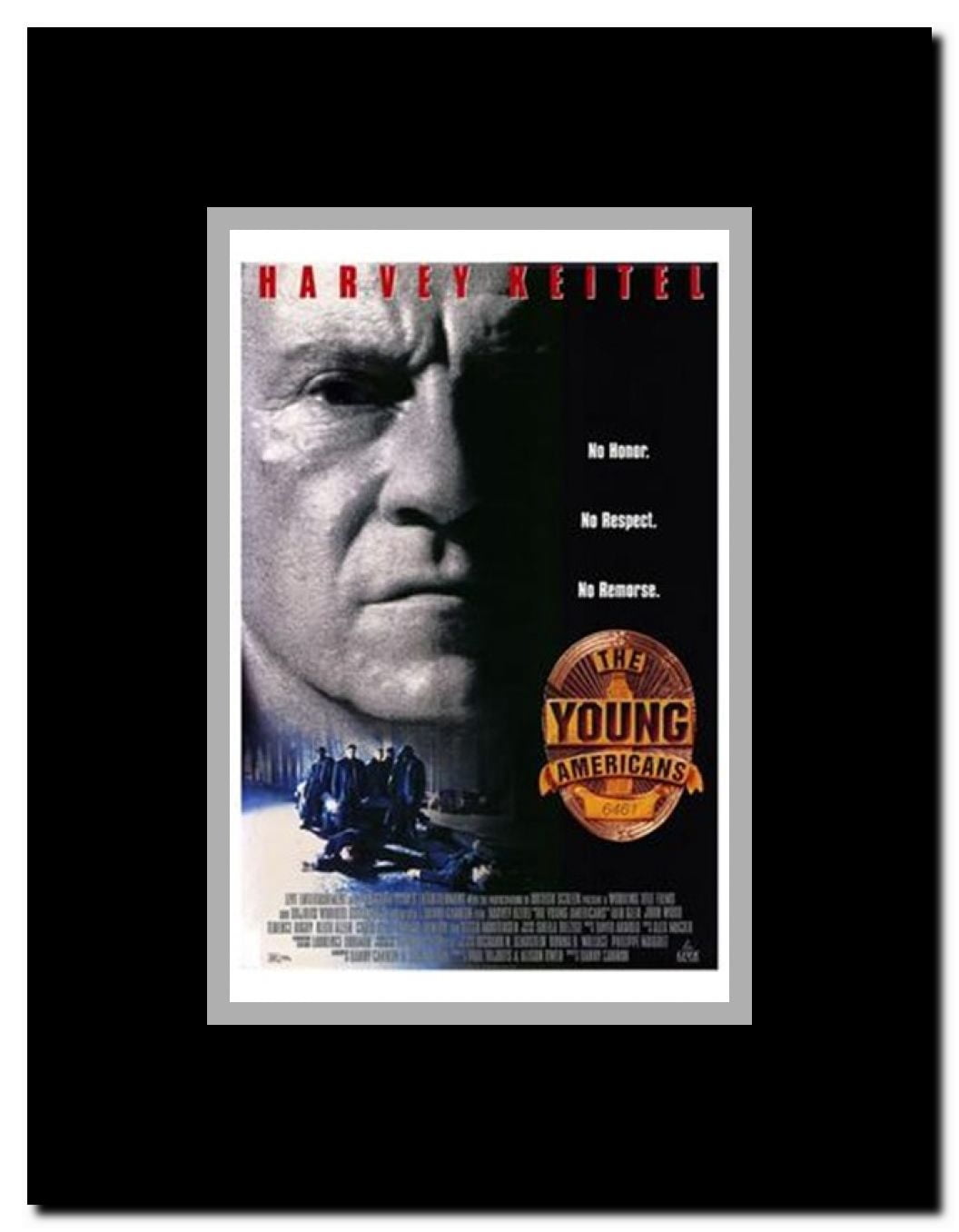Young Americans Framed Movie Poster