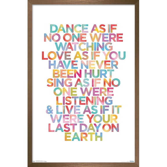 Young And Proven - Dance Wall Poster, 22.375" x 34", Framed