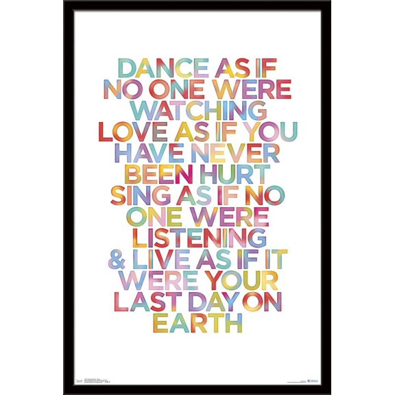 Young And Proven - Dance Wall Poster, 22.375" x 34", Framed