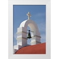 thumbnail image 1 of Young, Bill 13x18 White Modern Wood Framed Museum Art Print Titled - Greece, Mykonos, Hora White bell tower of church, 1 of 4