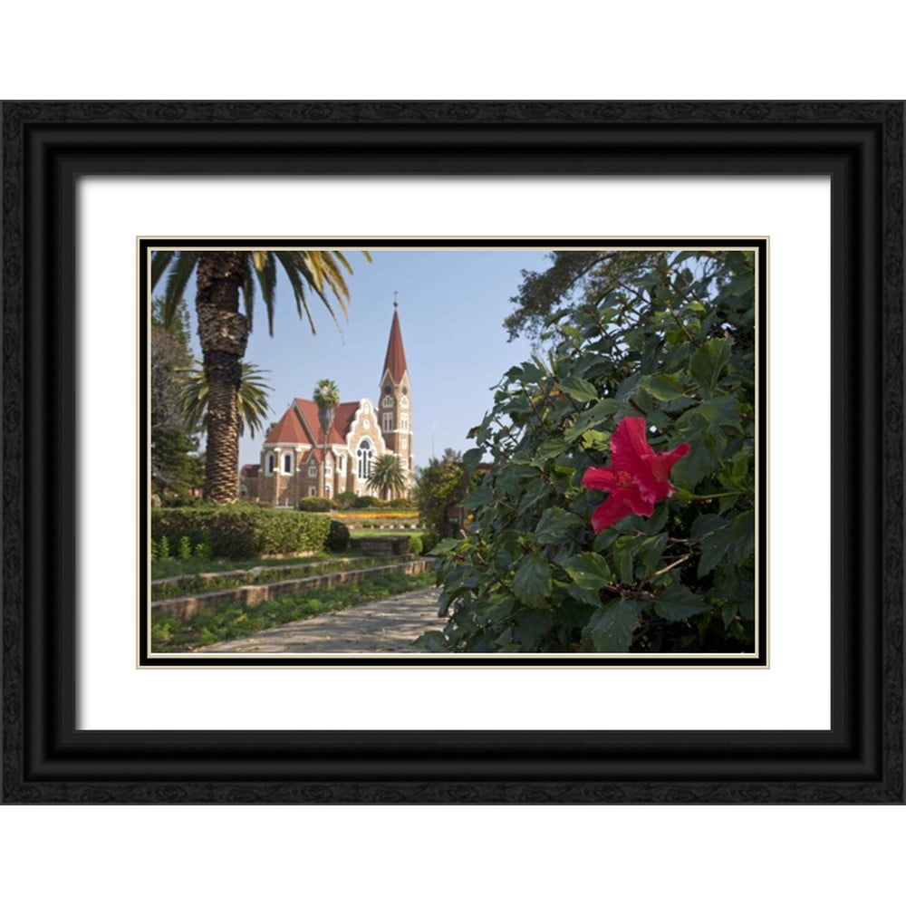 Young, Bill 14x11 Black Ornate Wood Framed with Double Matting Museum