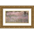 thumbnail image 1 of Young, Bill 18x11 Gold Ornate Wood Framed with Double Matting Museum Art Print Titled - Namibia, Etosha NP Grasses moving in the wind, 1 of 4