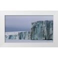thumbnail image 1 of Young, Bill 18x12 White Modern Wood Framed Museum Art Print Titled - Norway, Svalbard Face of the Austfonna Glacier, 1 of 4