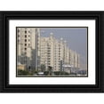 thumbnail image 1 of Young, Bill 18x14 Black Ornate Wood Framed with Double Matting Museum Art Print Titled - UAE, Dubai Apartment buildings next to main road, 1 of 4