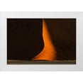 thumbnail image 1 of Young, Bill 24x17 White Modern Wood Framed Museum Art Print Titled - Namibia, Namib-Naukluft NP Abstract of sand dune, 1 of 4