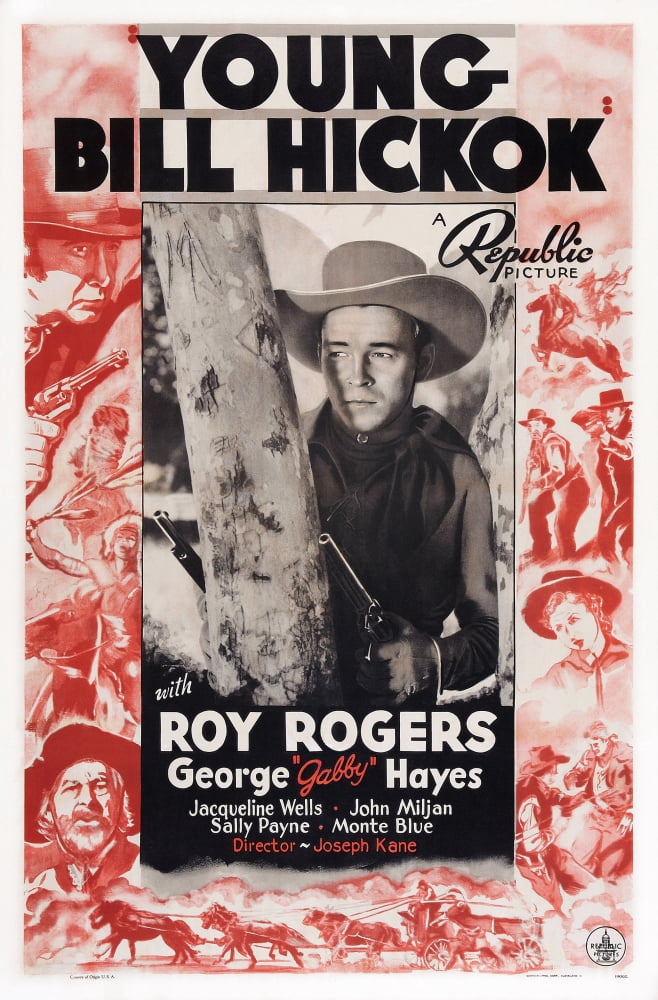 Young Bill Hickok Canvas Art - (11 x 17)