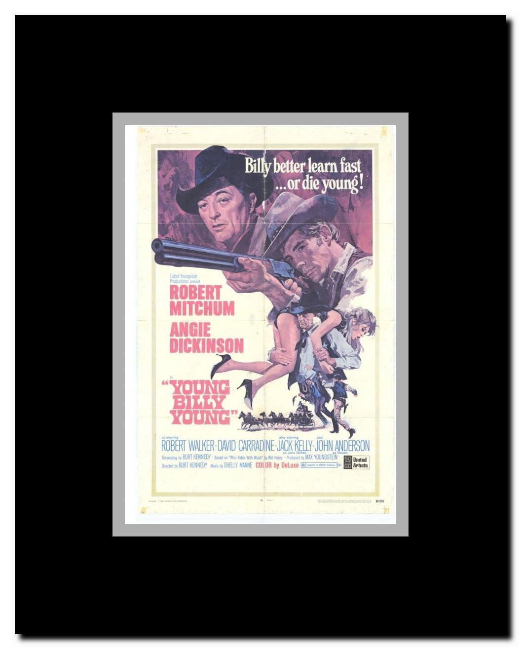 Young Billy Young Framed Movie Poster