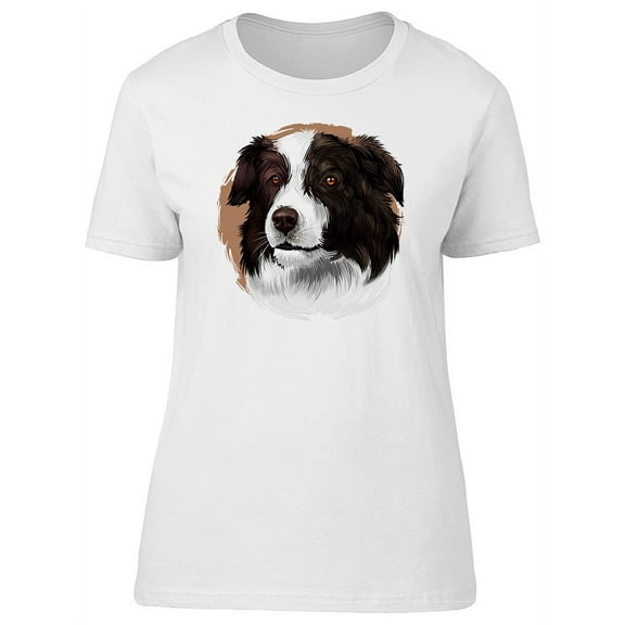 Young Border Collie T-Shirt Women -Image by Shutterstock, Female Small