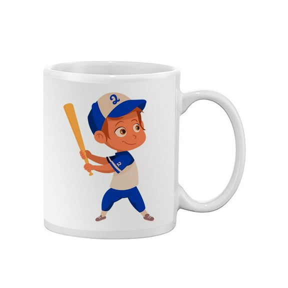 Young Boy Baseball Mug - SPIdeals Designs,