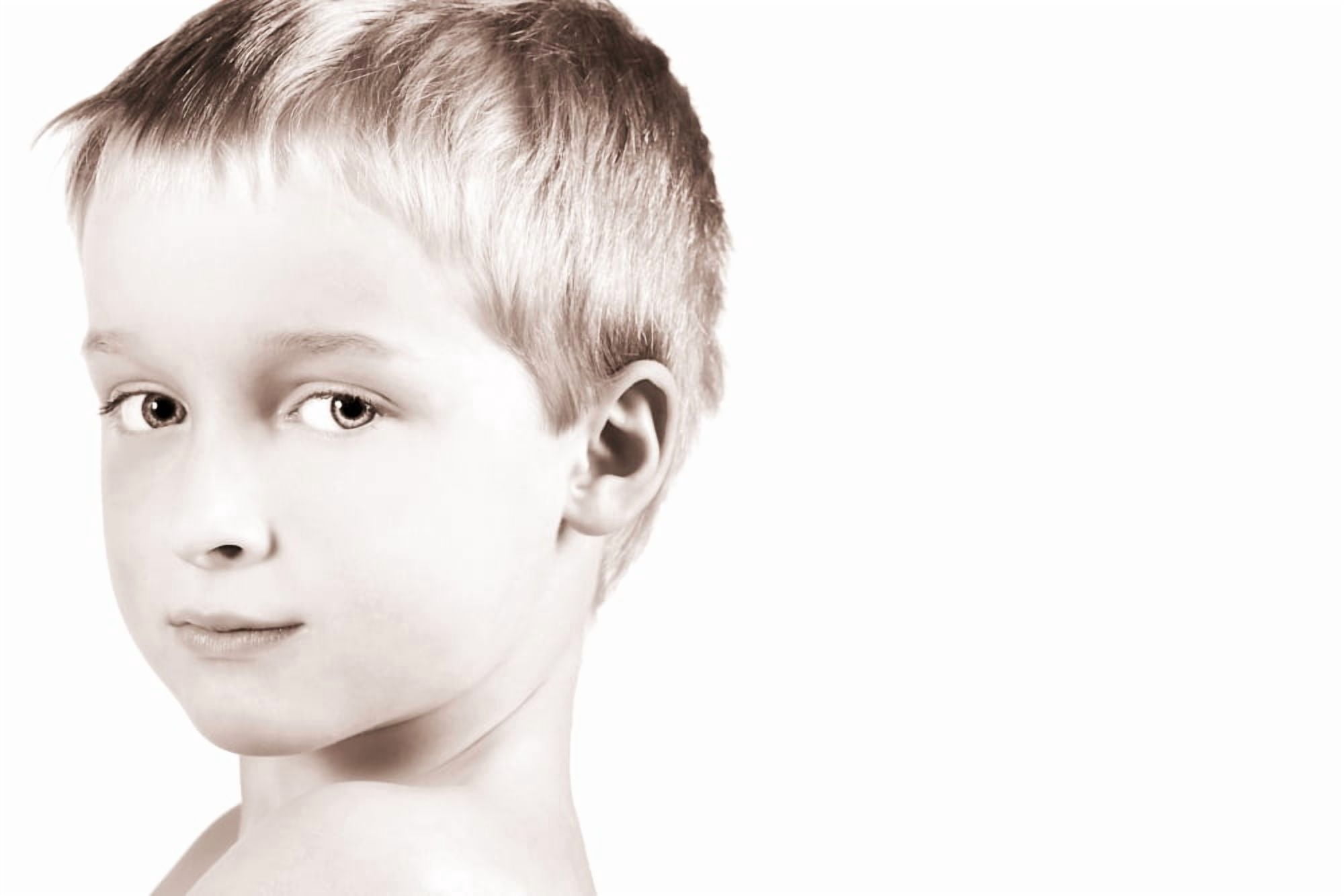 Young Boy Canvas Art - Chris and Kate Knorr Design Pics (34 x 22)