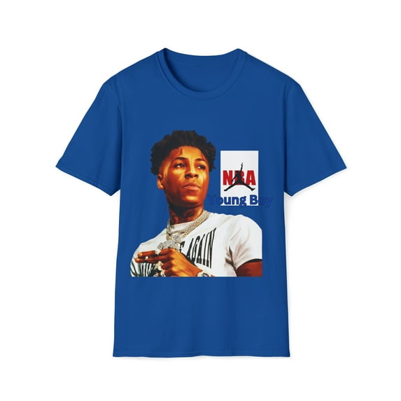 Young Boy Stance Unisex Softstyle T-Shirt