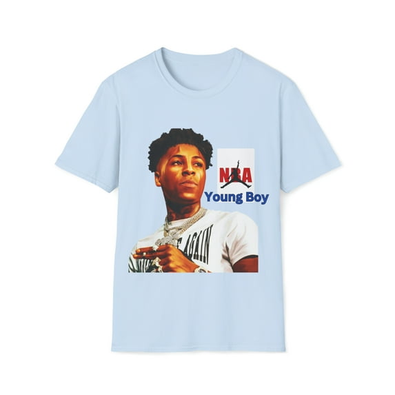 Young Boy Stance Unisex Softstyle T-Shirt