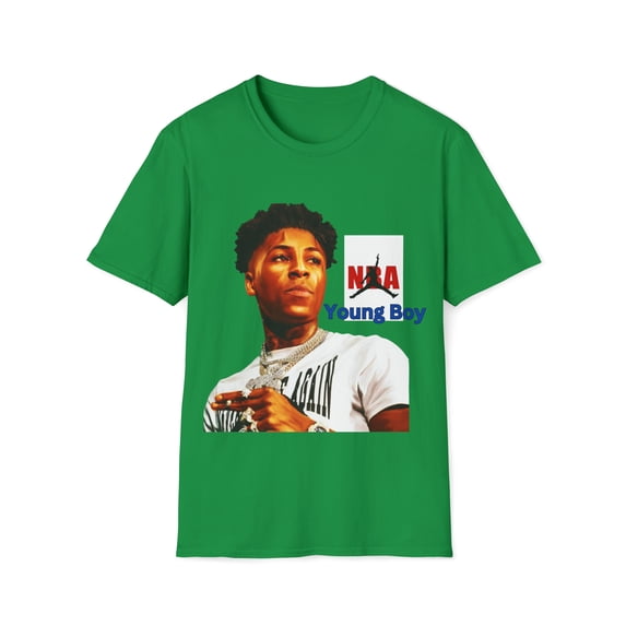 Young Boy Stance Unisex Softstyle T-Shirt