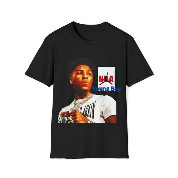 Young Boy Stance Unisex Softstyle T-Shirt