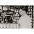 thumbnail image 1 of Young Boy Weighs Spools of Silk Thread Poster Print (18 x 24), 1 of 3