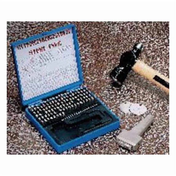 Young Bros Stamp Works Steel Type Kit, Letter/Number/Symbol Set 51069